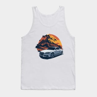 Audi Tt Classic Car Tank Top